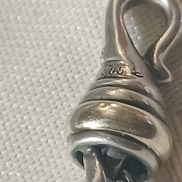 David Yurman Wheat Chain Bracelet, SS & 14k - Picture 8 of 11